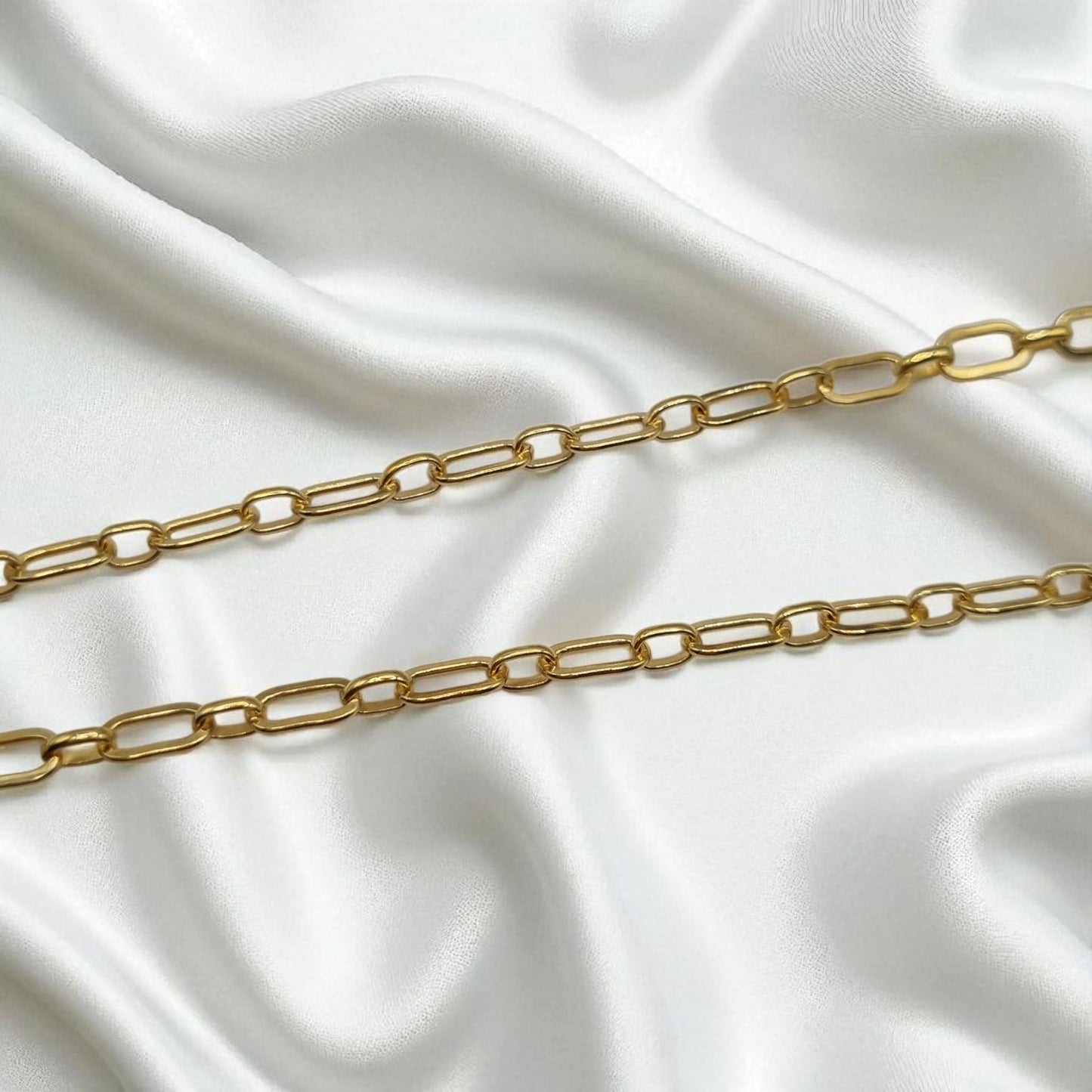 Necklace heart made of genuine lemon citrine with square chain in 925 sterling silver gold-plated